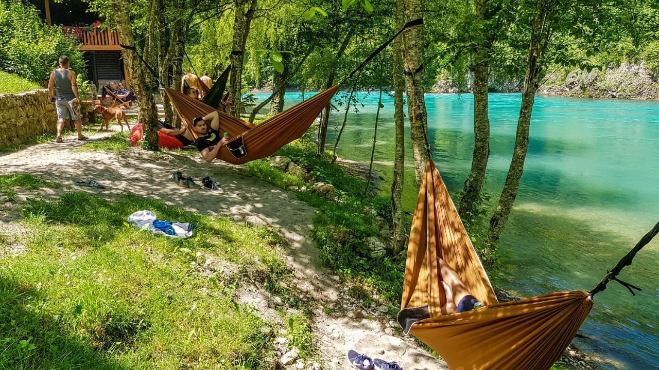 Готель Rafting Camp Encijan Фоча Екстер'єр фото